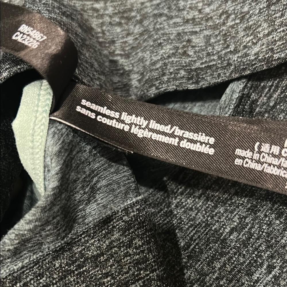 Women's Gray Sports Bra - Picture 7 of 7